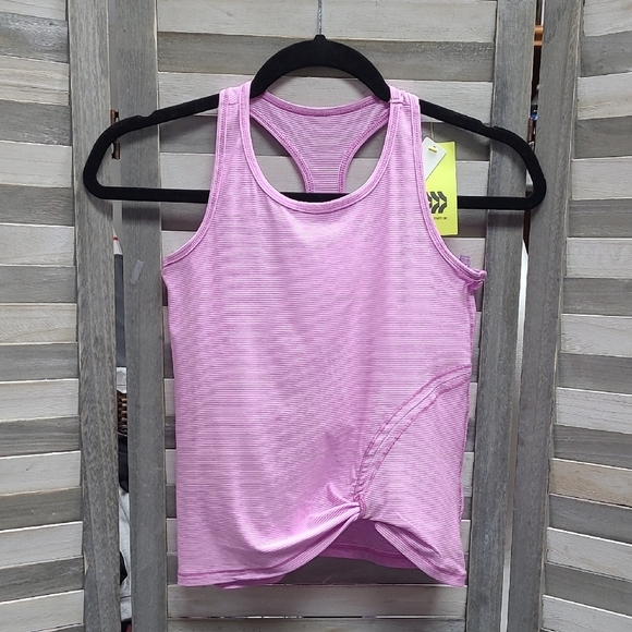 Purple Fitted Crop Tank Top | All in Motion | Small (6/7) - Picture 1 of 8